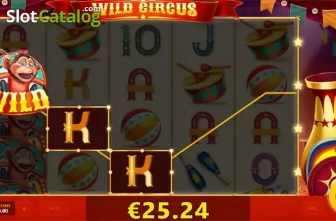 Скрин3. Wild Circus (Red Tiger) слот