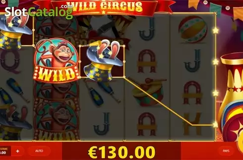 Скрин4. Wild Circus (Red Tiger) слот