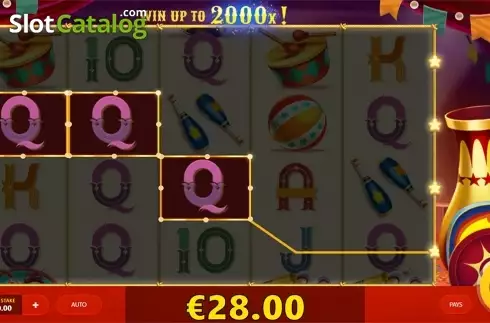 Скрин5. Wild Circus (Red Tiger) слот