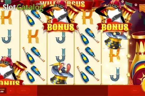 Скрин6. Wild Circus (Red Tiger) слот