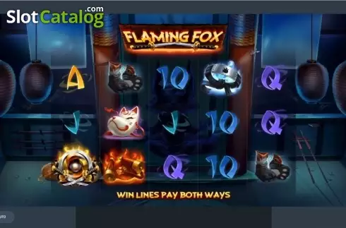 Скрин2. Flaming Fox слот