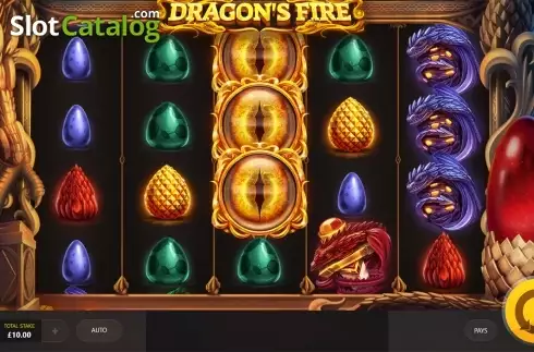 Скрин3. Dragon's Fire слот