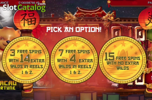 Скрин5. Macau Fortune слот