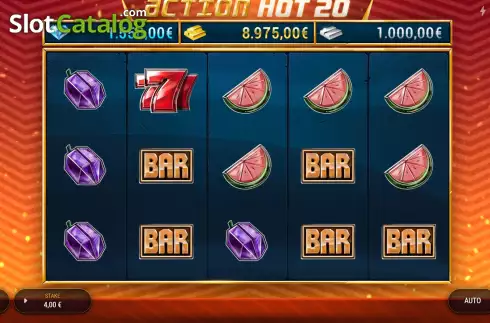 Скрин2. Action Hot 20 слот