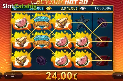 Скрин3. Action Hot 20 слот