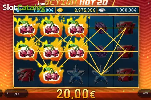 Скрин4. Action Hot 20 слот