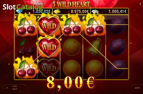 Скрин4. 5 Wild Heart слот