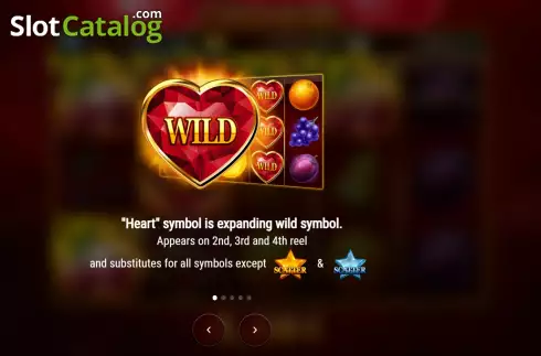 Скрин5. 5 Wild Heart слот