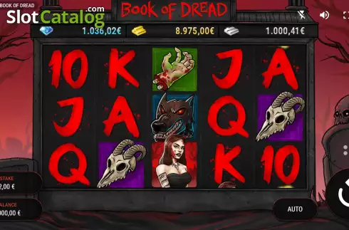 Скрин2. Book of Dread слот