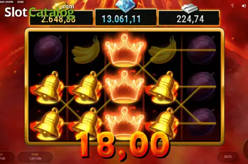 Скрин3. Volcano Crown слот