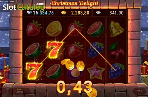 Скрин3. Christmas Delight слот