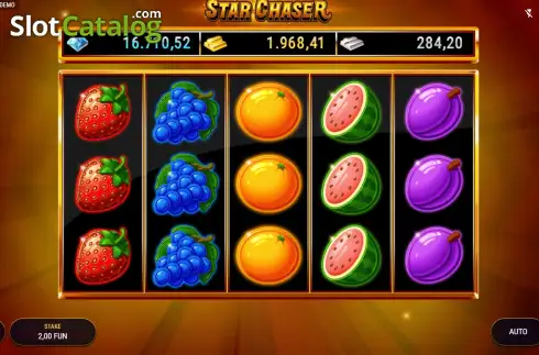 Скрин2. Star Chaser слот