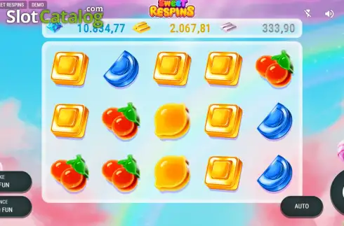Скрин2. Sweet Respins слот