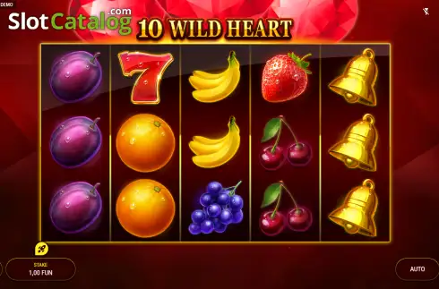 Скрин2. 10 Wild Heart слот