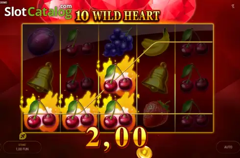 Скрин3. 10 Wild Heart слот