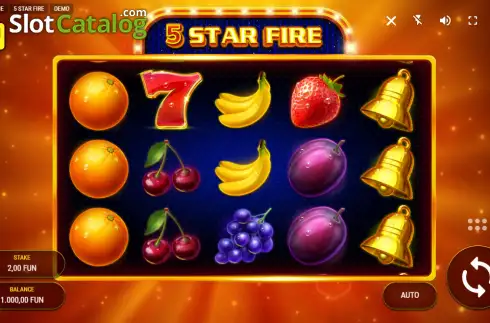 Скрин2. 5 Star Fire слот