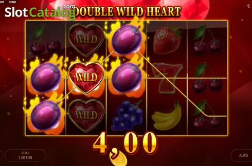 Скрин3. Double Wild Heart слот