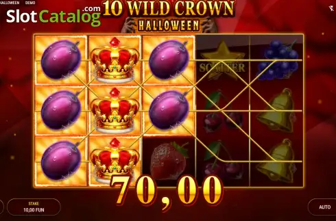 Скрин3. 10 Wild Crown Halloween слот