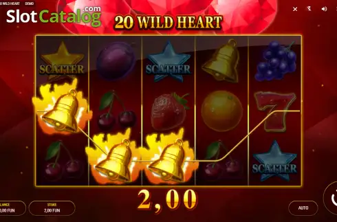 Скрин3. 20 Wild Heart слот