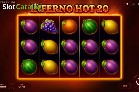 Скрин2. Inferno Hot 20 слот