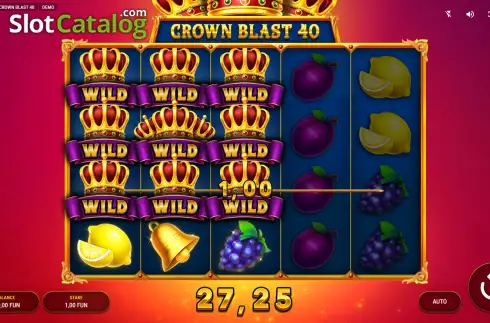 Скрин3. Crown Blast 40 слот