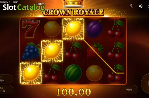 Скрин3. Crown Royale слот