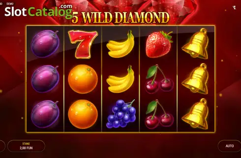 Скрин2. 5 Wild Diamond слот