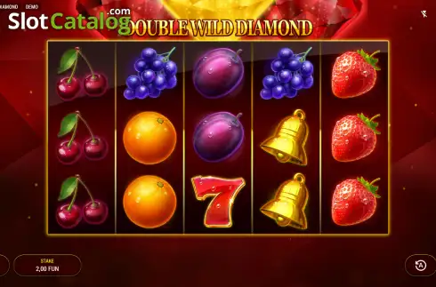 Скрин2. Double Wild Diamond слот