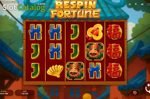Скрин2. Respin Fortune слот