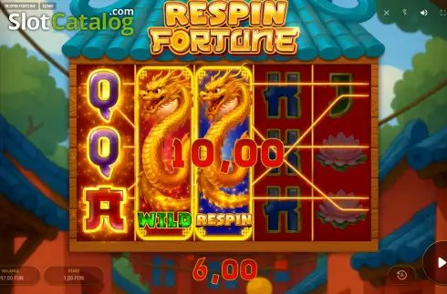 Скрин3. Respin Fortune слот
