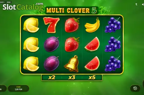 Скрин2. Multi Clover 5 слот
