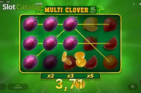 Скрин3. Multi Clover 5 слот