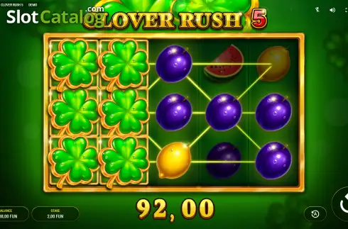 Скрин3. Clover Rush 5 слот
