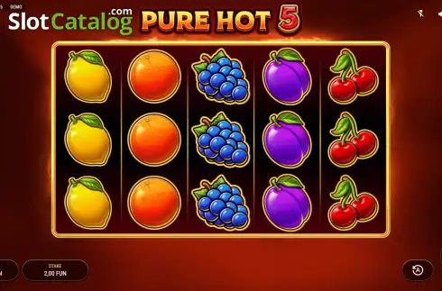 Скрин2. Pure Hot 5 слот