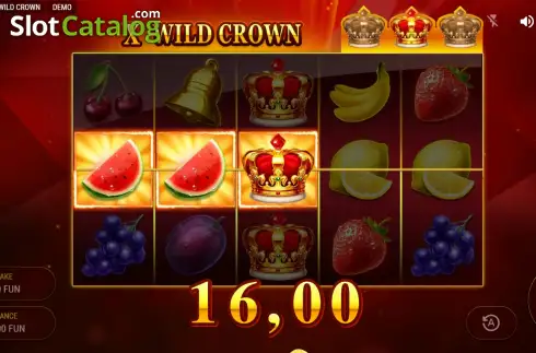 Скрин3. X Wild Crown слот