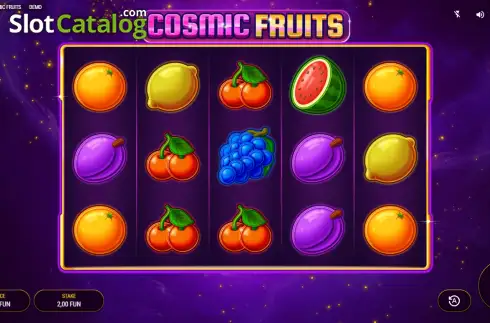 Скрин2. Cosmic Fruits слот