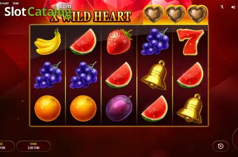 Скрин2. X Wild Heart слот