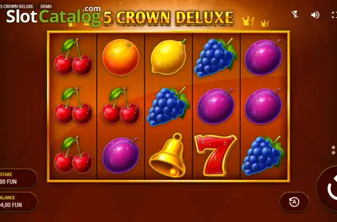 Скрин2. 5 Crown Deluxe слот