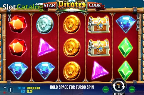Скрин2. Star Pirates Code слот