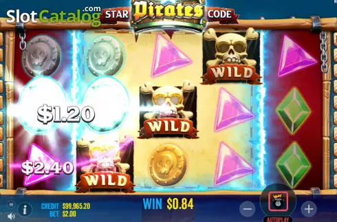 Скрин4. Star Pirates Code слот