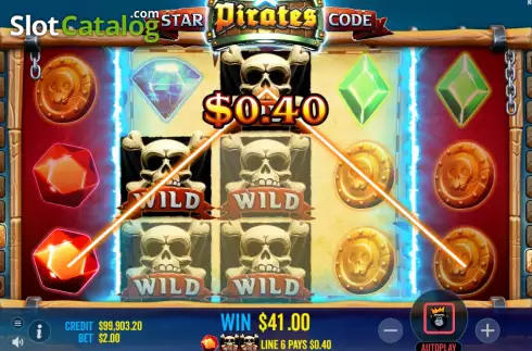 Скрин5. Star Pirates Code слот