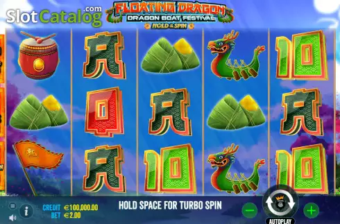 Скрин3. Floating Dragon - Dragon Boat Festival слот