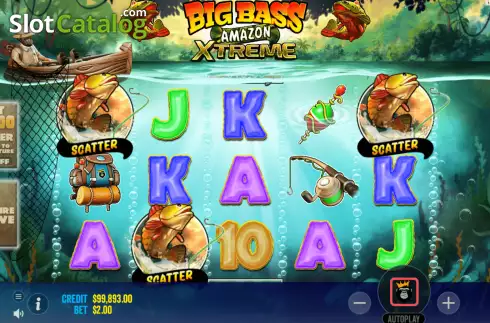 Скрин5. Big Bass Amazon Xtreme слот