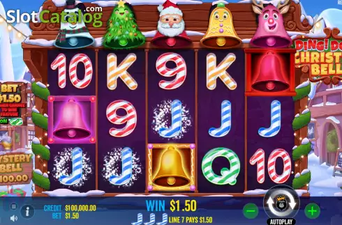 Скрин4. Ding Dong Christmas Bells слот