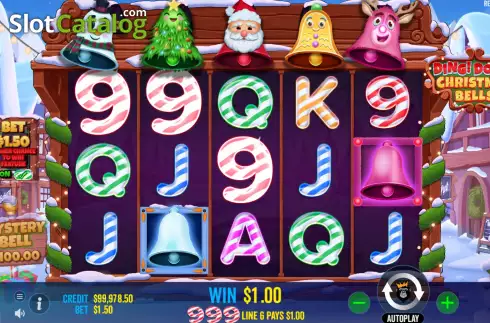Скрин5. Ding Dong Christmas Bells слот