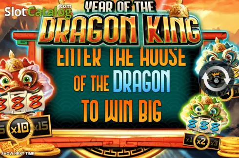 Скрин2. Year of the Dragon King слот