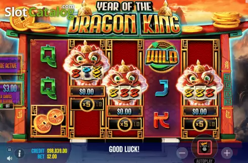 Скрин6. Year of the Dragon King слот