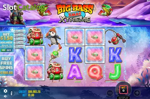Скрин4. Big Bass Xmas Xtreme слот