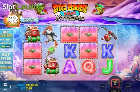 Скрин5. Big Bass Xmas Xtreme слот