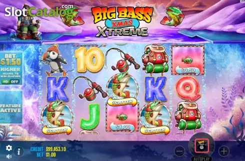 Скрин8. Big Bass Xmas Xtreme слот
